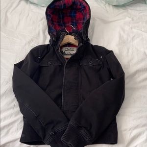 TNA Fall jacket (plaid pattern inside)